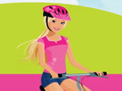 Barbie en bicicleta