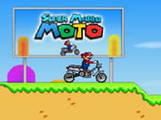 Mario Bros en moto